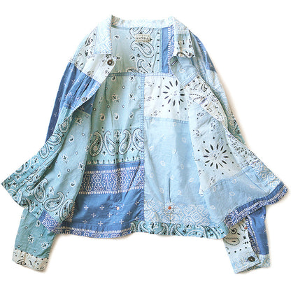 Kapital Gauze Bandana Patchwork Print 1st Jacket