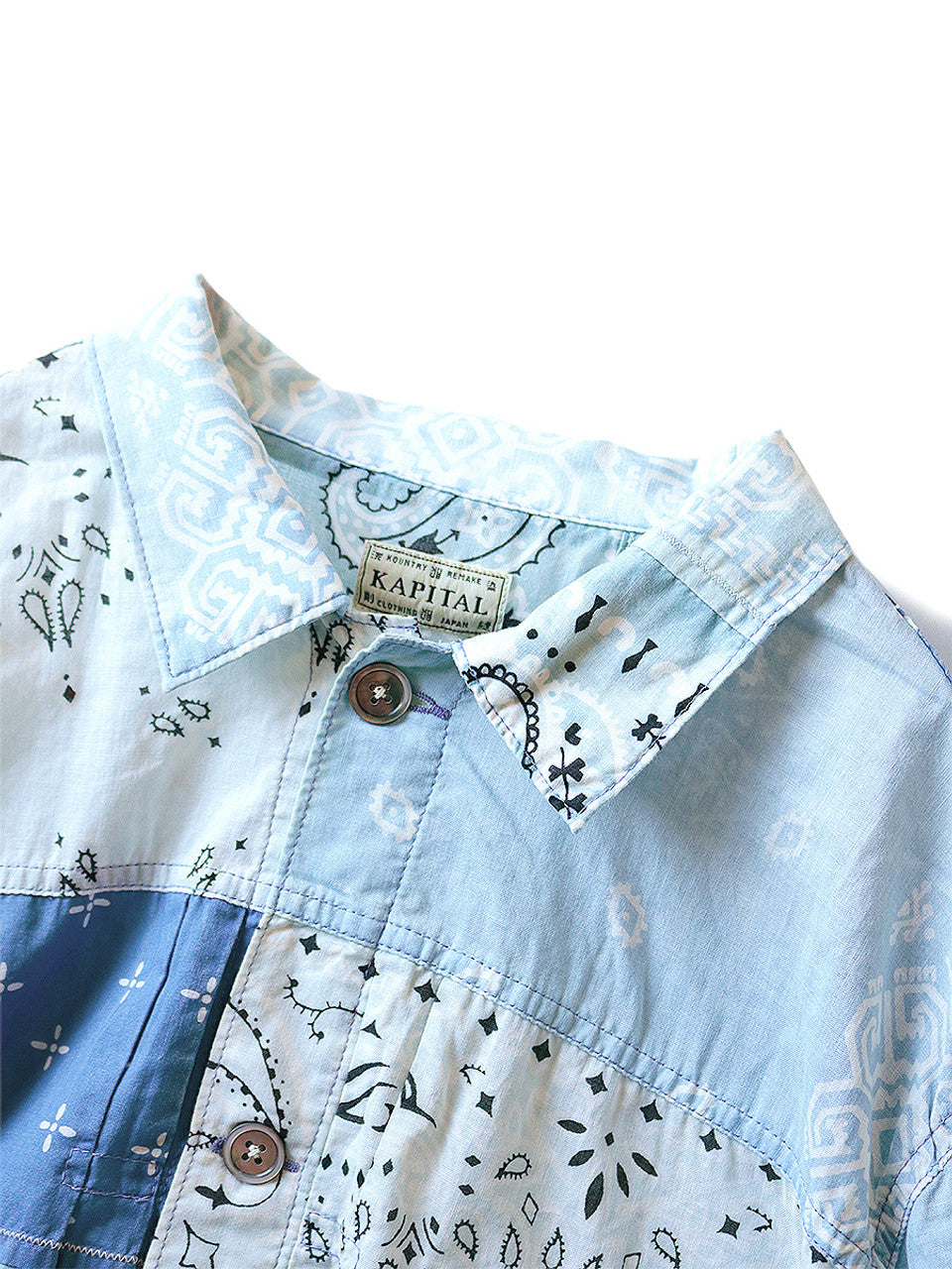 Kapital Gauze Bandana Patchwork Print 1st Jacket