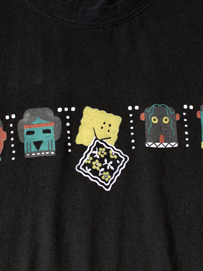 Kapital Jersey Crew Long Sleeve T-Shirt (Peckish & Kachina Print)