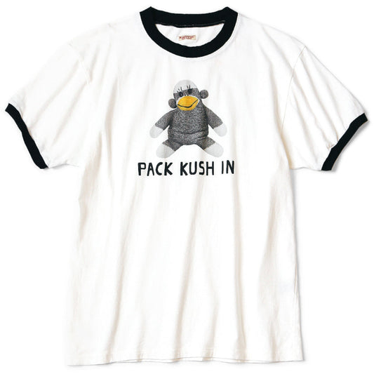 Kapital Jersey Ringer T-Shirt (Chiro's Pack Kush Included)