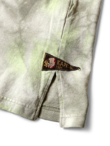 Kapital Tenjiku Pennant T (3 Flags) Smoky Ashbury Dyed (2021)