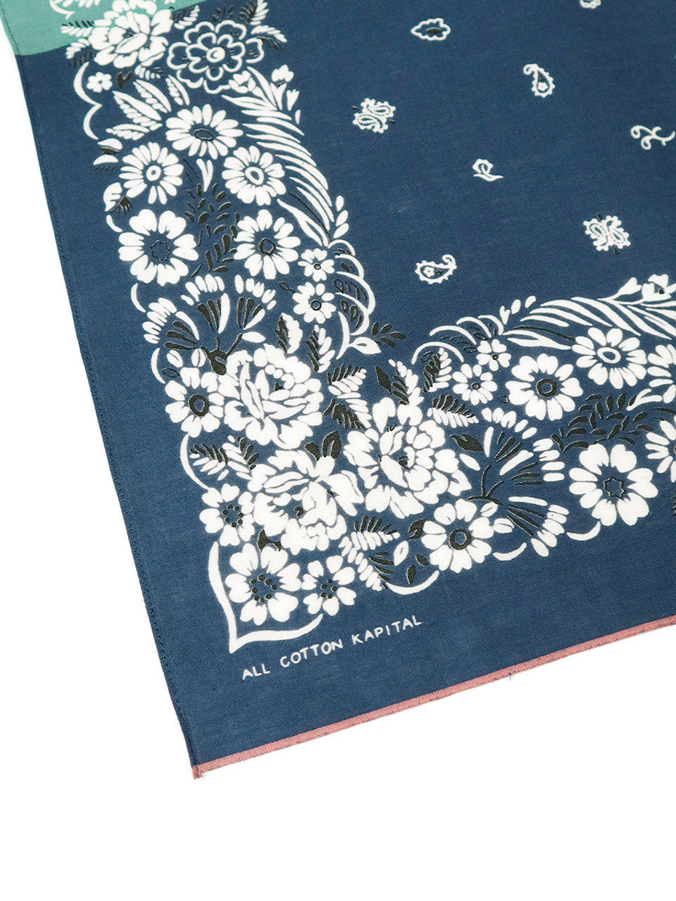 Kapital Fastcolor Selvedge Bandana (GARDEN Patchwork)