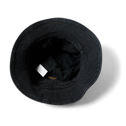 Kapital 11.5oz Black x Black Denim The Old Man & The Sea Hat