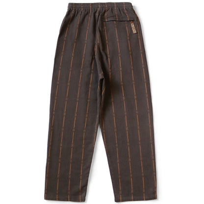 Kapital Cotton-Linen Siamese Stripe Easy Pants