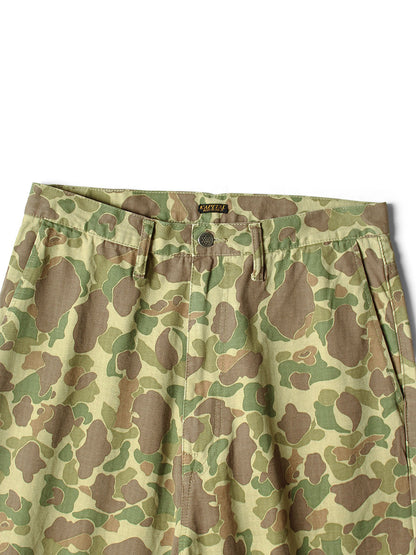Kapital Hunter Camouflage Herringbone Port Baggy Pants