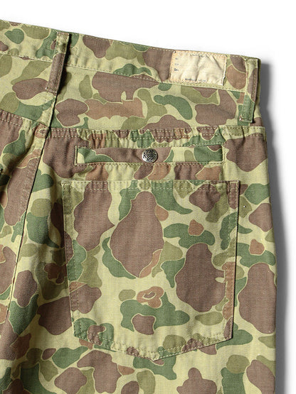 Kapital Hunter Camouflage Herringbone Port Baggy Pants