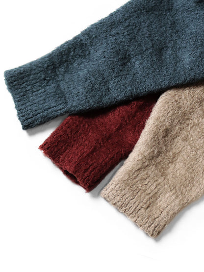 Kapital 7G Shaggy Knit Board Shirt