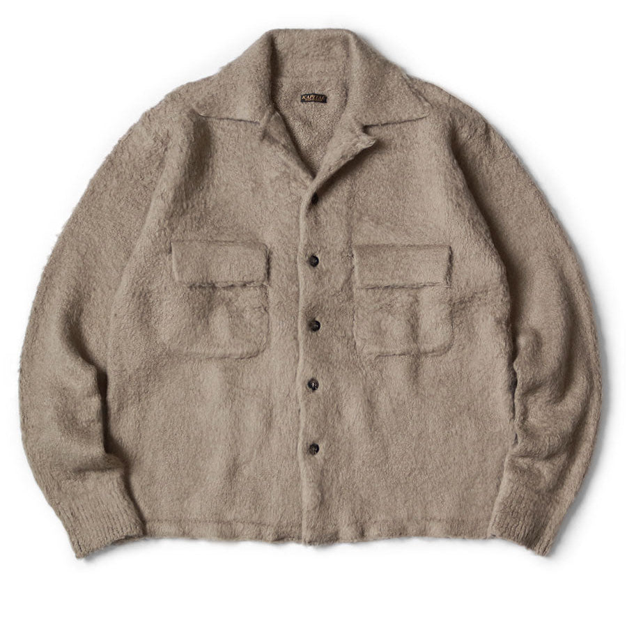 Kapital 7G Shaggy Knit Board Shirt