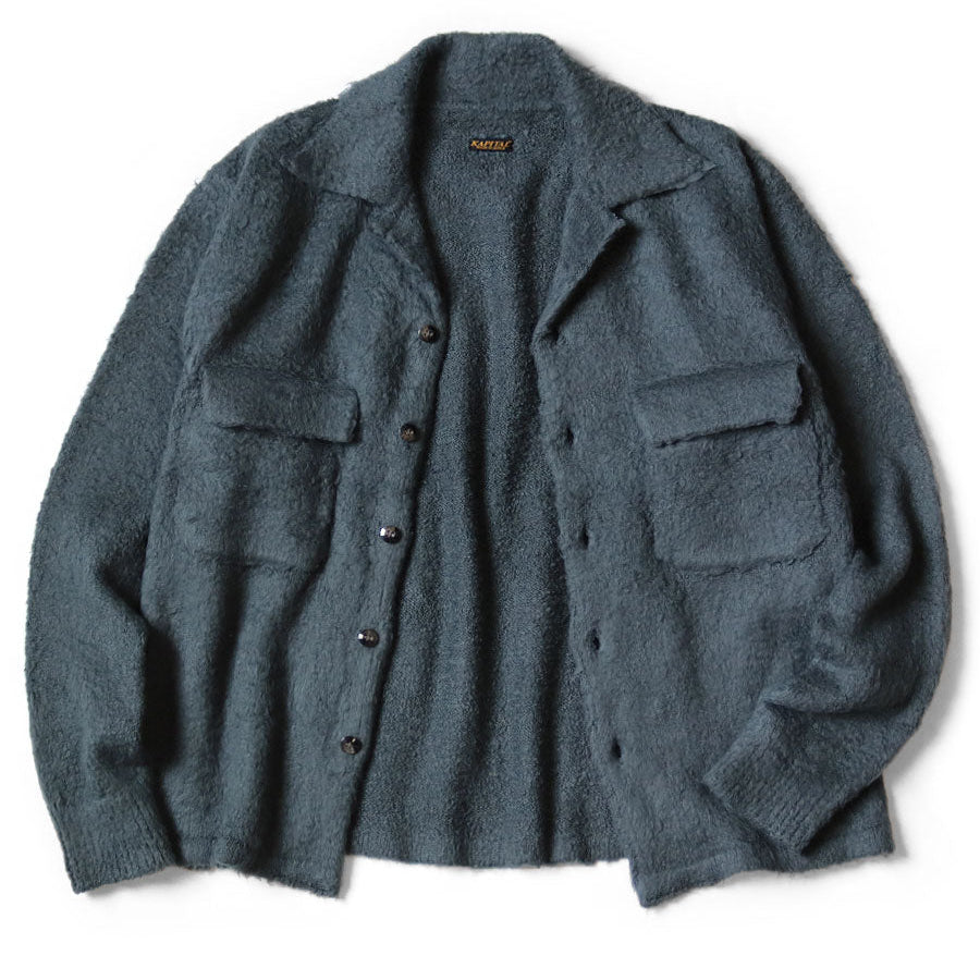 Kapital 7G Shaggy Knit Board Shirt