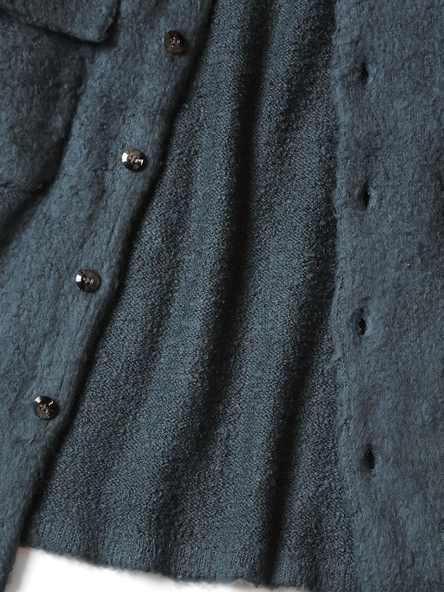 Kapital 7G Shaggy Knit Board Shirt