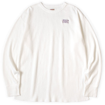 Kapital Waffle Jersey Long Sleeve T-Shirt (Kapital Embroidery)