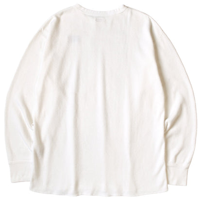 Kapital Waffle Jersey Long Sleeve T-Shirt (Kapital Embroidery)