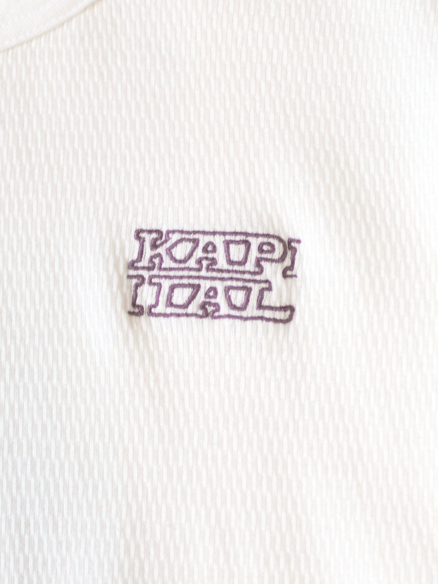 Kapital Waffle Jersey Long Sleeve T-Shirt (Kapital Embroidery)