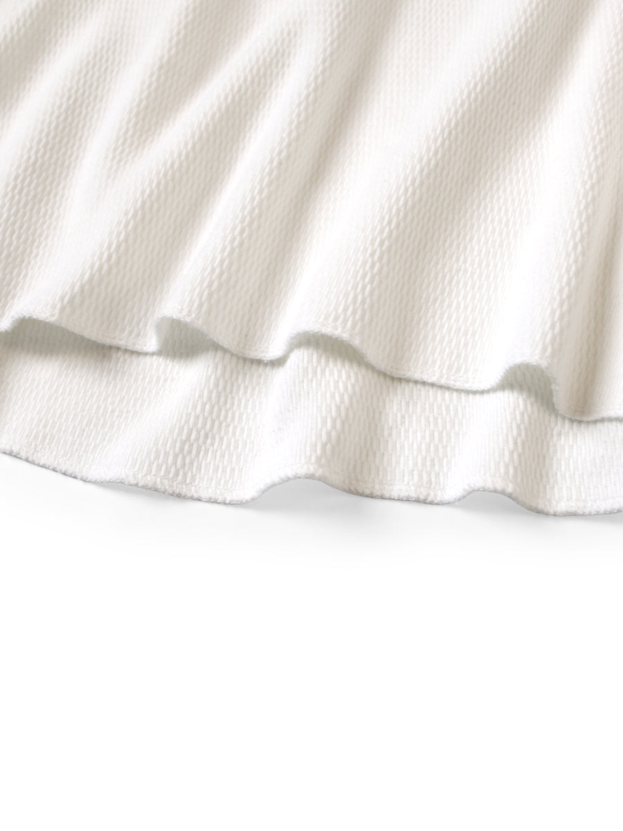 Kapital Waffle Jersey Long Sleeve T-Shirt (Kapital Embroidery)