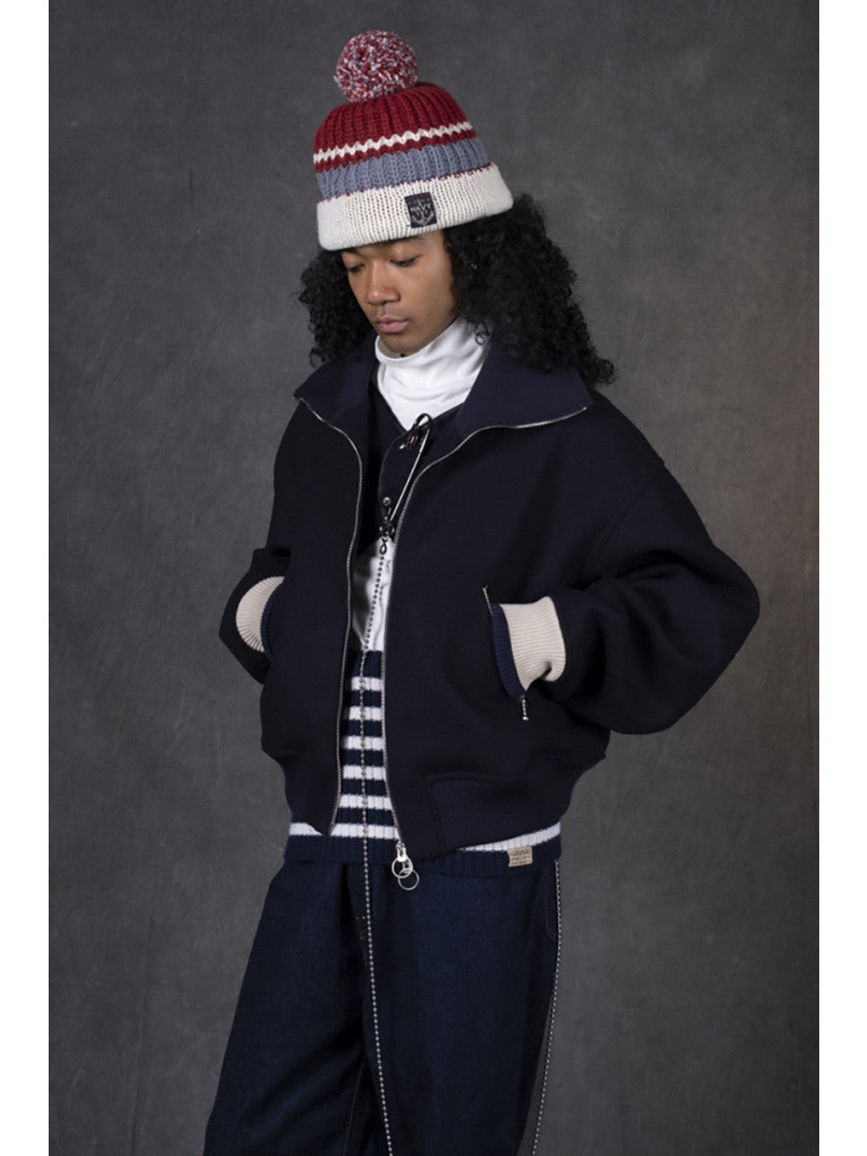 Kapital Flannel Zip Beacon Blouson