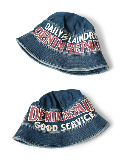 Kapital 11.5oz Denim Laundry Hat