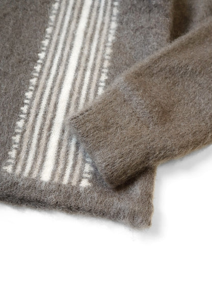 Kapital 7G Mohair Knit Board Shirt