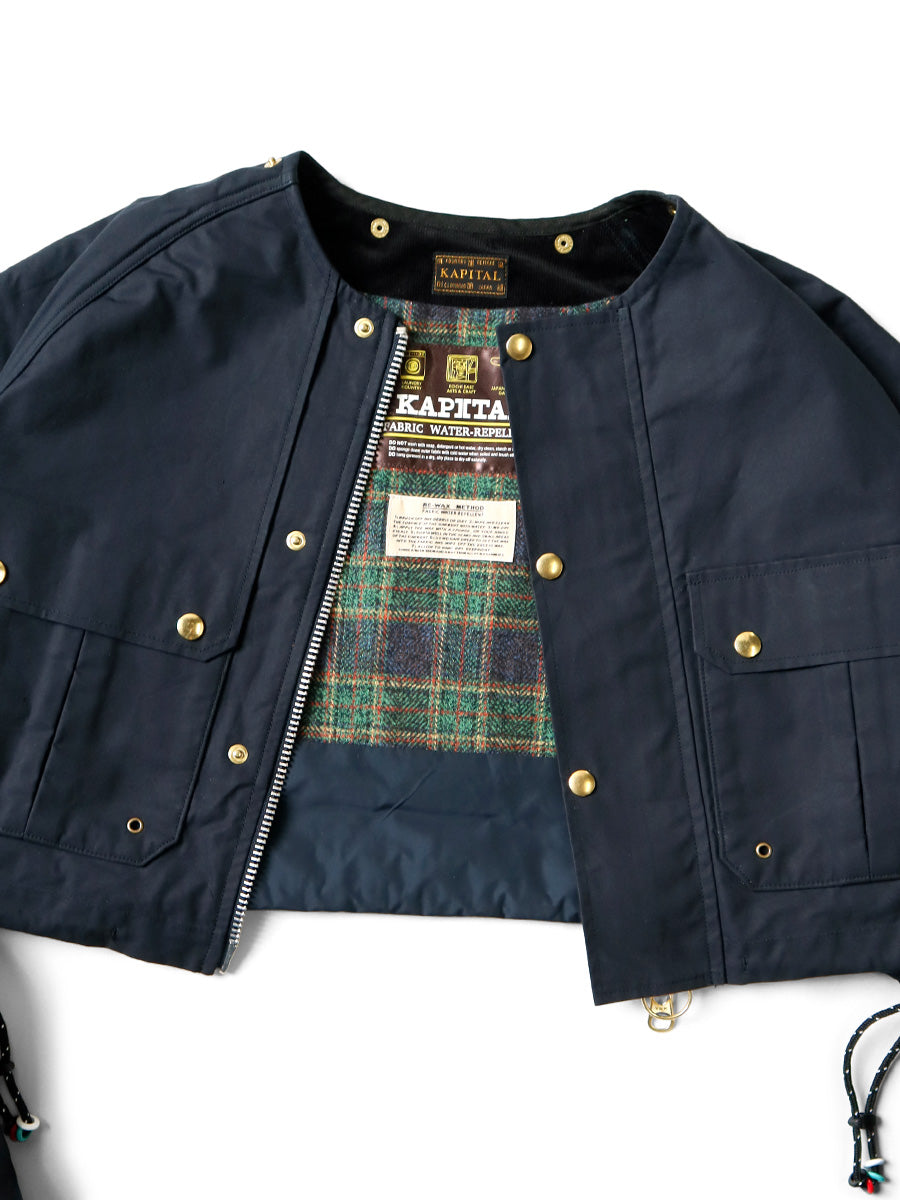 Kapital Cotton Weather Oil-Coated Rabbit Gale Parka