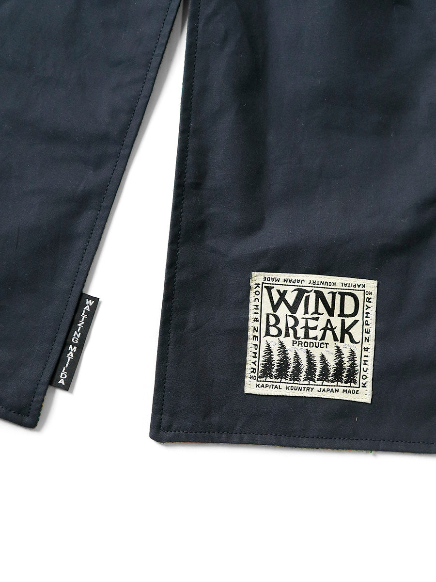 Kapital Cotton Weather Oil-Coated Rabbit Gale Parka