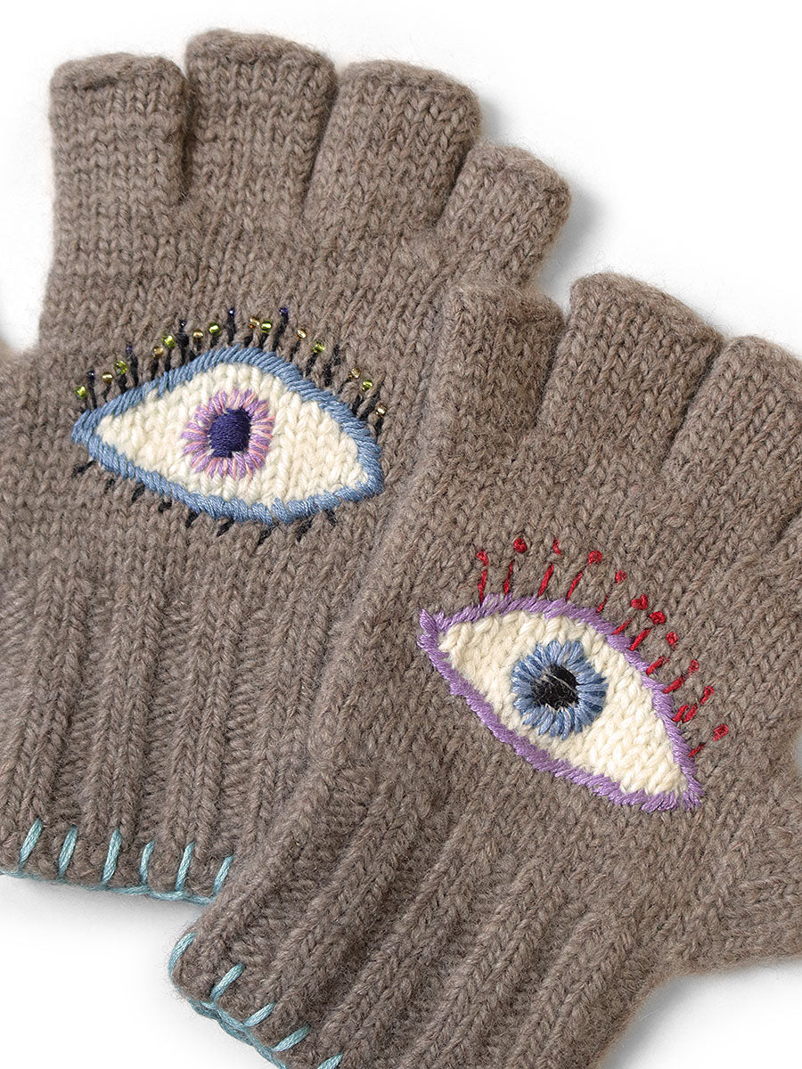 Kapital Wool Folktale Glove (Speakeasy Embroidery)