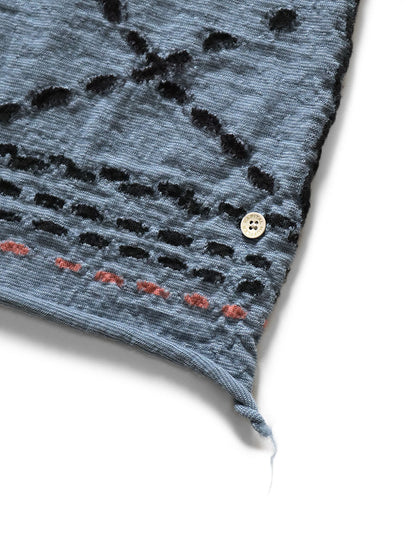 Kapital Felted Wool Sashiko Scarf