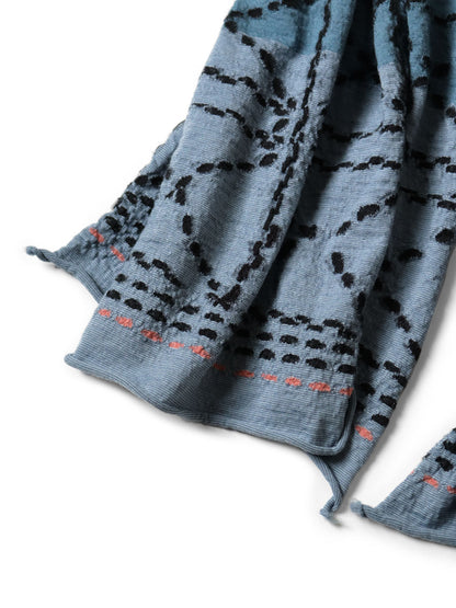 Kapital Felted Wool Sashiko Scarf