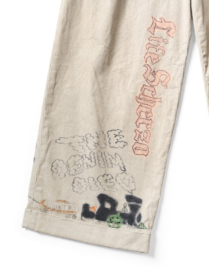 Kapital 14W Corduroy Ivy Pants (Memorial Paint Model)