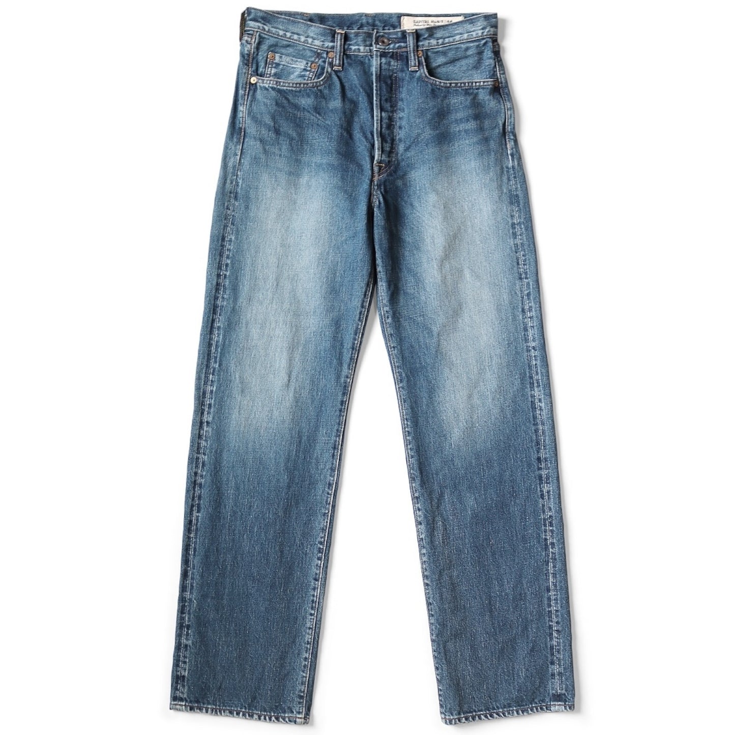 Kapital 13.5oz Zimbabwe Denim 5P Selvedge Wide Leg Monkey TH (Processed)