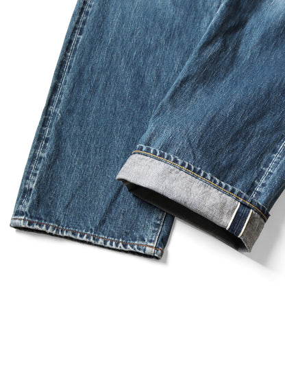 Kapital 13.5oz Zimbabwe Denim 5P Selvedge Wide Leg Monkey TH (Processed)