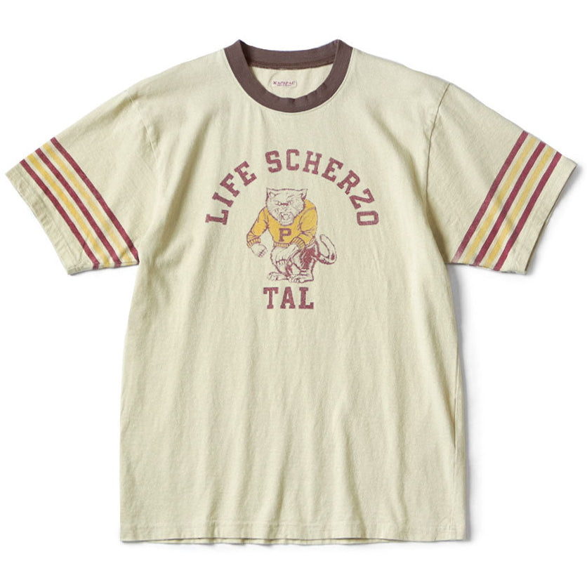Kapital Tenjiku Ringer T-Shirt (College Catpital Print)