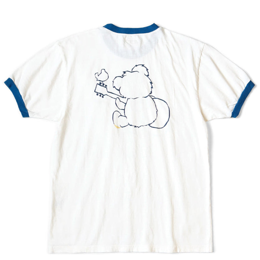 Kapital Tenjiku Ringer T (Little Bear & Harmony Print)