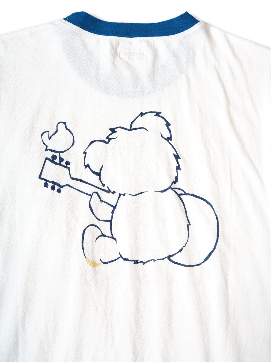 Kapital Tenjiku Ringer T (Little Bear & Harmony Print)