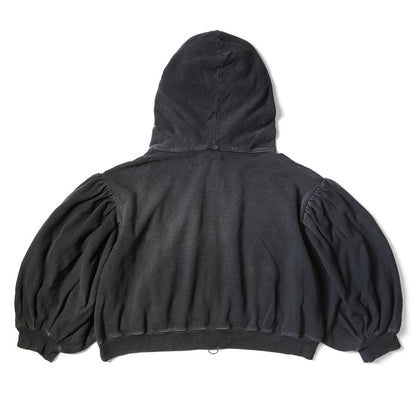 Kapital Fleece Gathered Sleeve Devil Hood Blouson