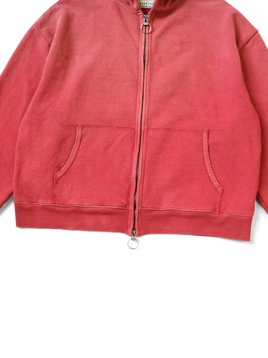 Kapital Fleece Zip Up Gym Hoodie