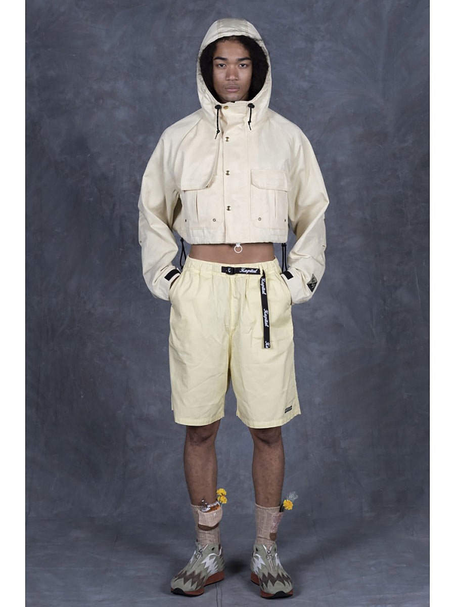 Kapital 60/40 Cross Magpie Pattern Gale Parka