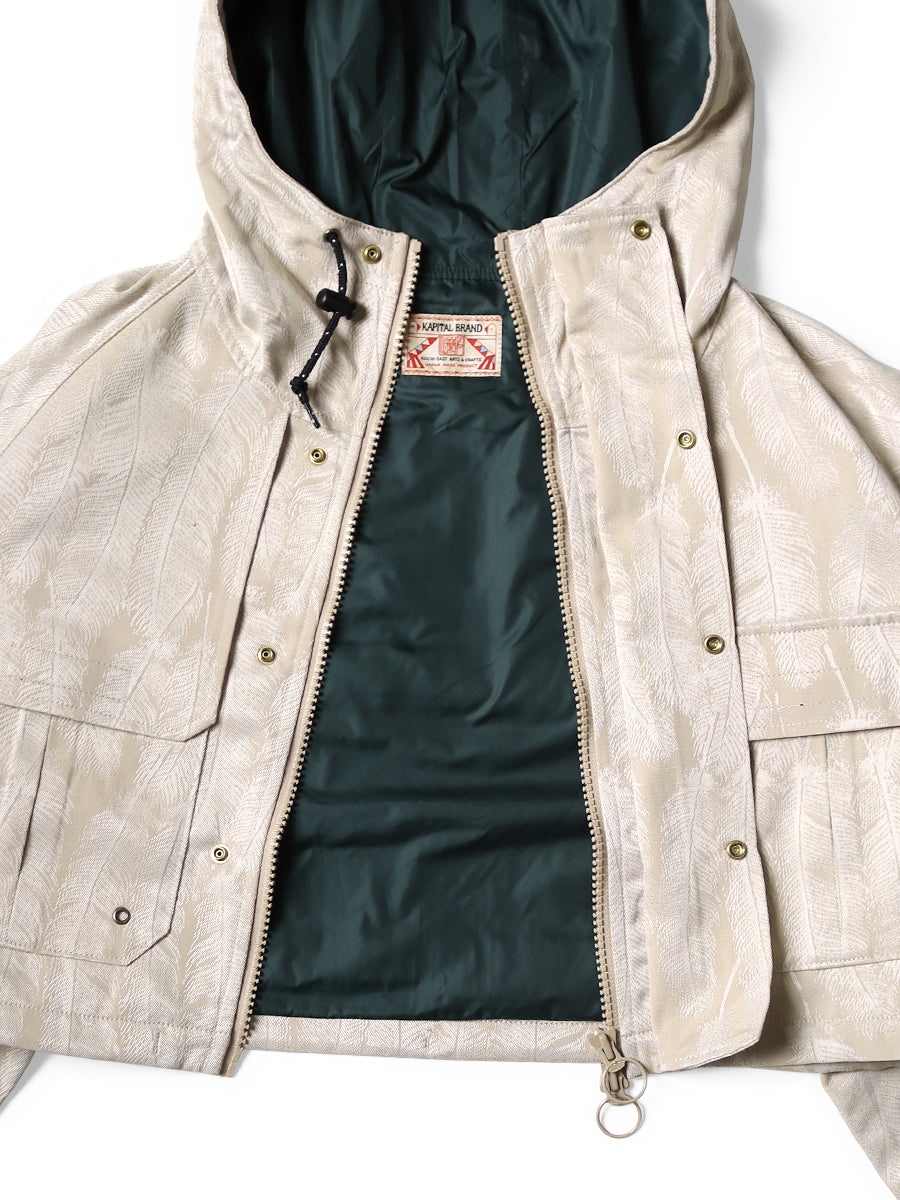 Kapital 60/40 Cross Magpie Pattern Gale Parka