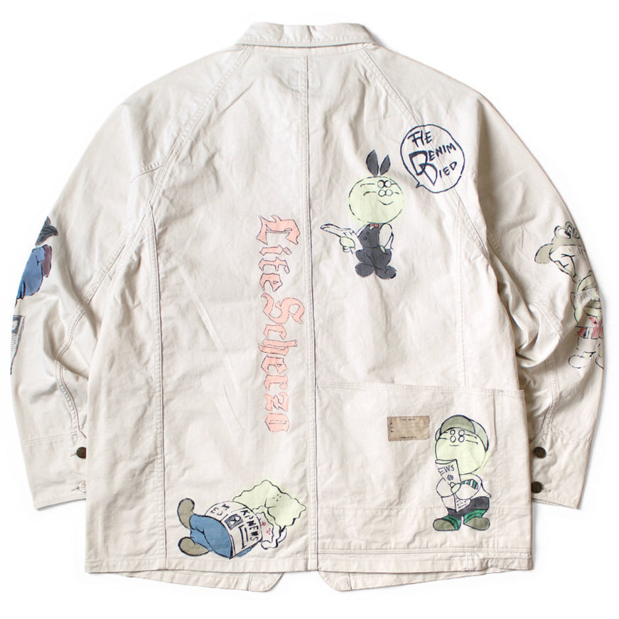 Kapital Mura Twill Cactus Beer Jacket (Memorial Paint Model)