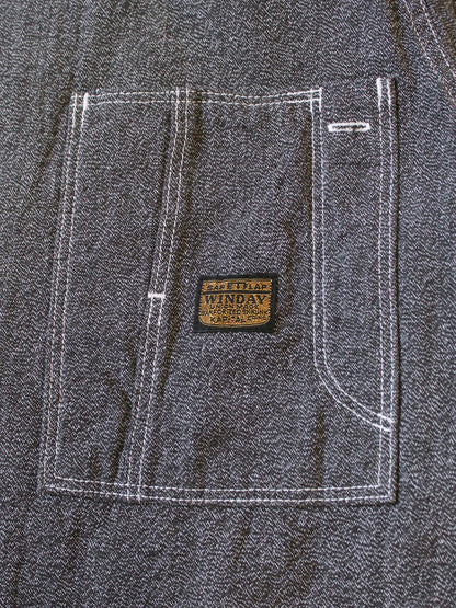 Kapital Heather Chambray Cactus Coverall