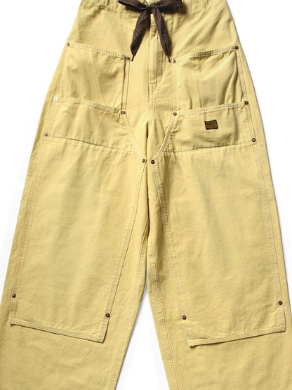 Kapital Canvas Double Knee Easy Baggy Pants