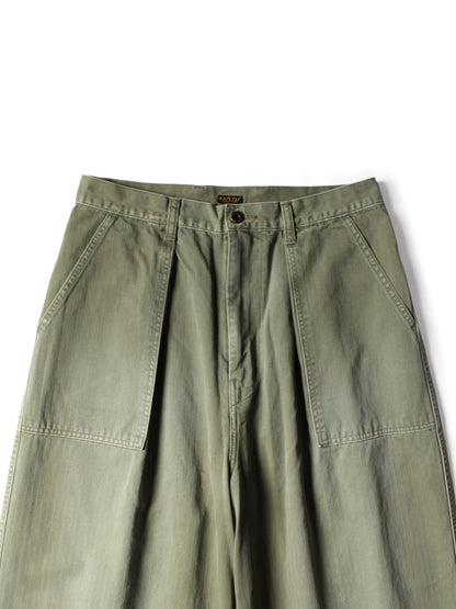 Kapital Herringbone Fatigue Baggy Pants