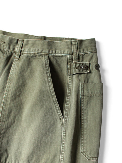 Kapital Herringbone Fatigue Baggy Pants