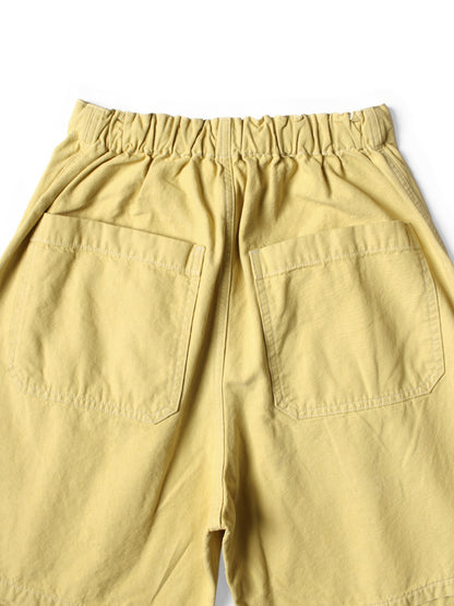 Kapital Canvas Double Knee Easy Short Pants