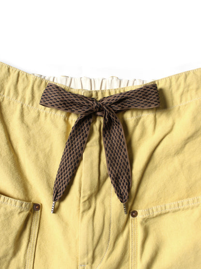 Kapital Canvas Double Knee Easy Short Pants