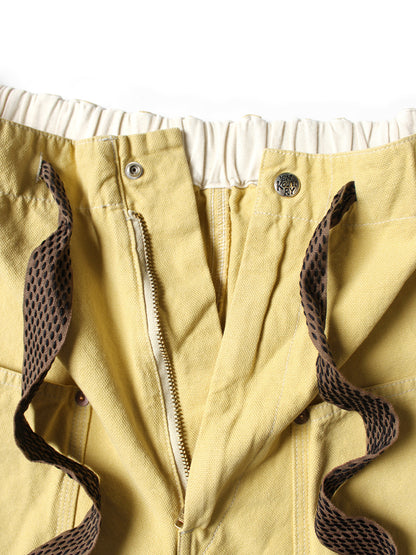 Kapital Canvas Double Knee Easy Short Pants