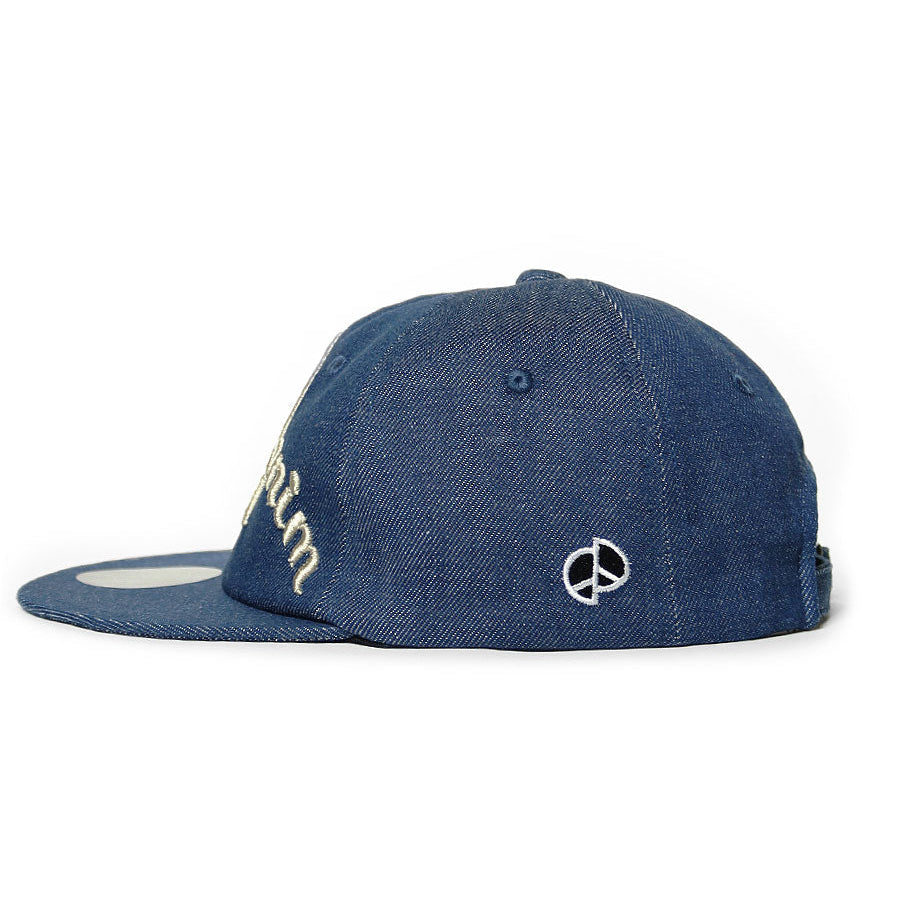 Kapital 11.5oz Denim Baseball Cap (The Denim Died Embroidery) Low