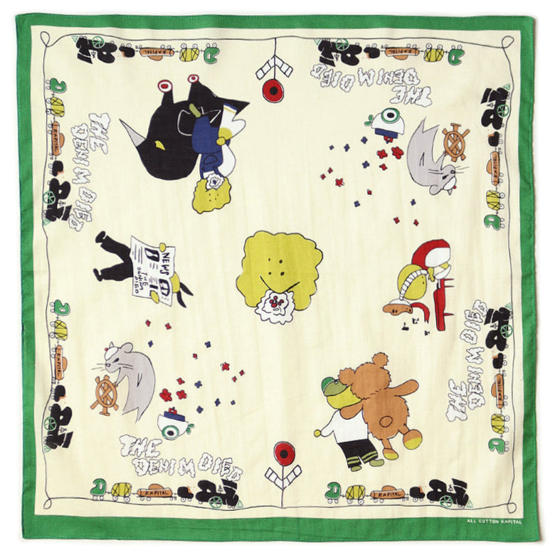 Kapital Colored Bandana (Peckish Rainbowy Park)