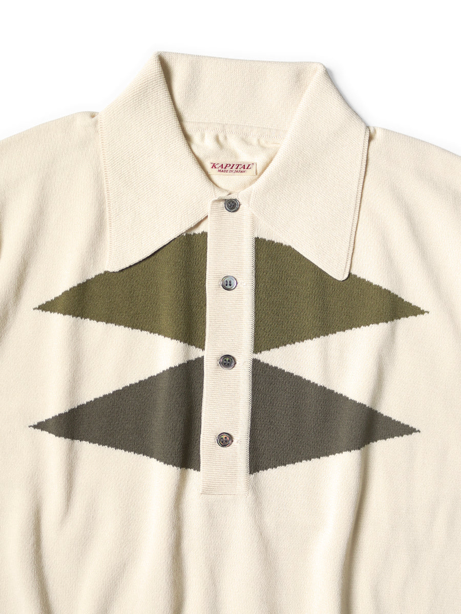 Kapital 14G Cotton Tomahawk Carol Polo