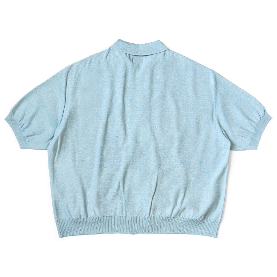 Kapital Knit x 8oz Denim Coverall Polo