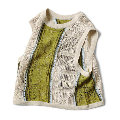Kapital 12G Crochet Knit Bustier