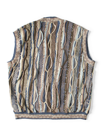Kapital 7G Knit Gaudy Dad's Vest